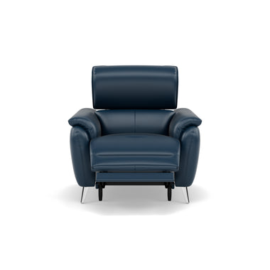 Sol Recliner Armchair - Power Recliner Armchair with Head Tilt Cat 60 Sterling Home 13 Cat-60/17 Montana Ocean