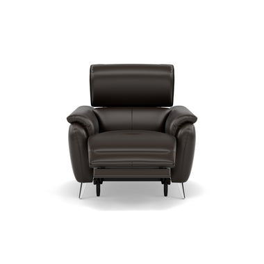 Sol Recliner Armchair - Power Recliner Armchair with Head Tilt Cat 60 Sterling Home 16 Cat-60/21 Montana Storm