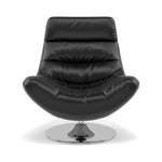 Batista Swivel Armchair - Swivel Armchair Cat 60 Armchairs Sterling Home 17 Cat-60/22 Montana Jet Black