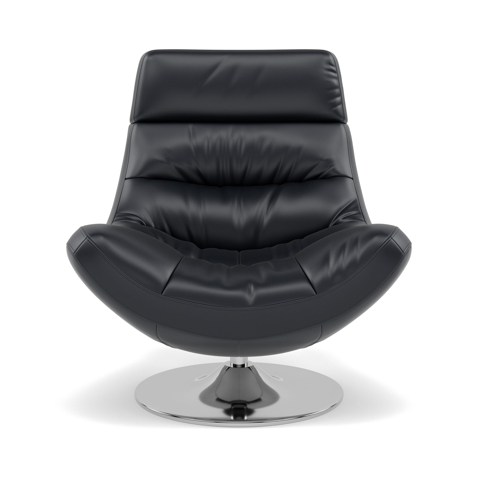 Batista Swivel Armchair - Swivel Armchair Cat 60 Armchairs Sterling Home 19 Cat-60/24 Montana Navy