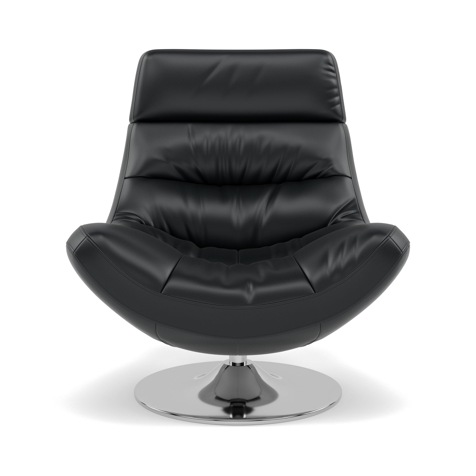Batista Swivel Armchair - Swivel Armchair Cat 60 Armchairs Sterling Home 20 Cat-60/25 Montana Charcoal