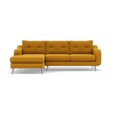 Phoebe Large Chaise Sofa - Large Chaise Sofa LHF Standard Back Grade B - Left Hand Facing