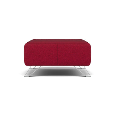 Nicoletti Puccini Footstool - Rectangular Stool NA Sterling Home 6 Coupe' FR 305 Rosso