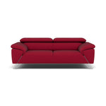 Nicoletti Puccini Small 3 Seater Sofa - 2.5 Seater Sofa NA 3 Seater Sofas Sterling Home 14 Coupe' FR 305 Rosso