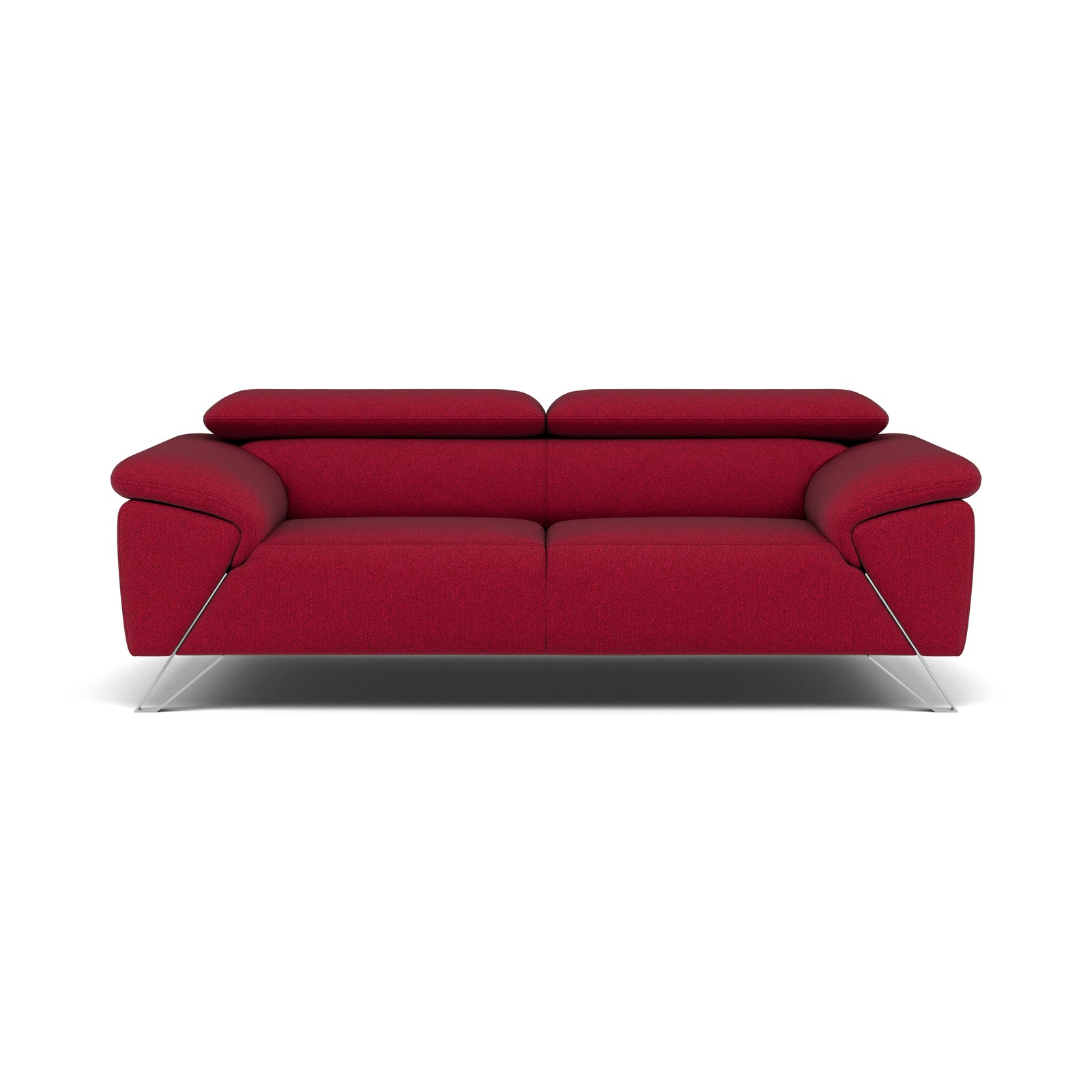 Nicoletti Puccini Small 3 Seater Sofa - 2.5 Seater Sofa NA 3 Seater Sofas Sterling Home 14 Coupe' FR 305 Rosso