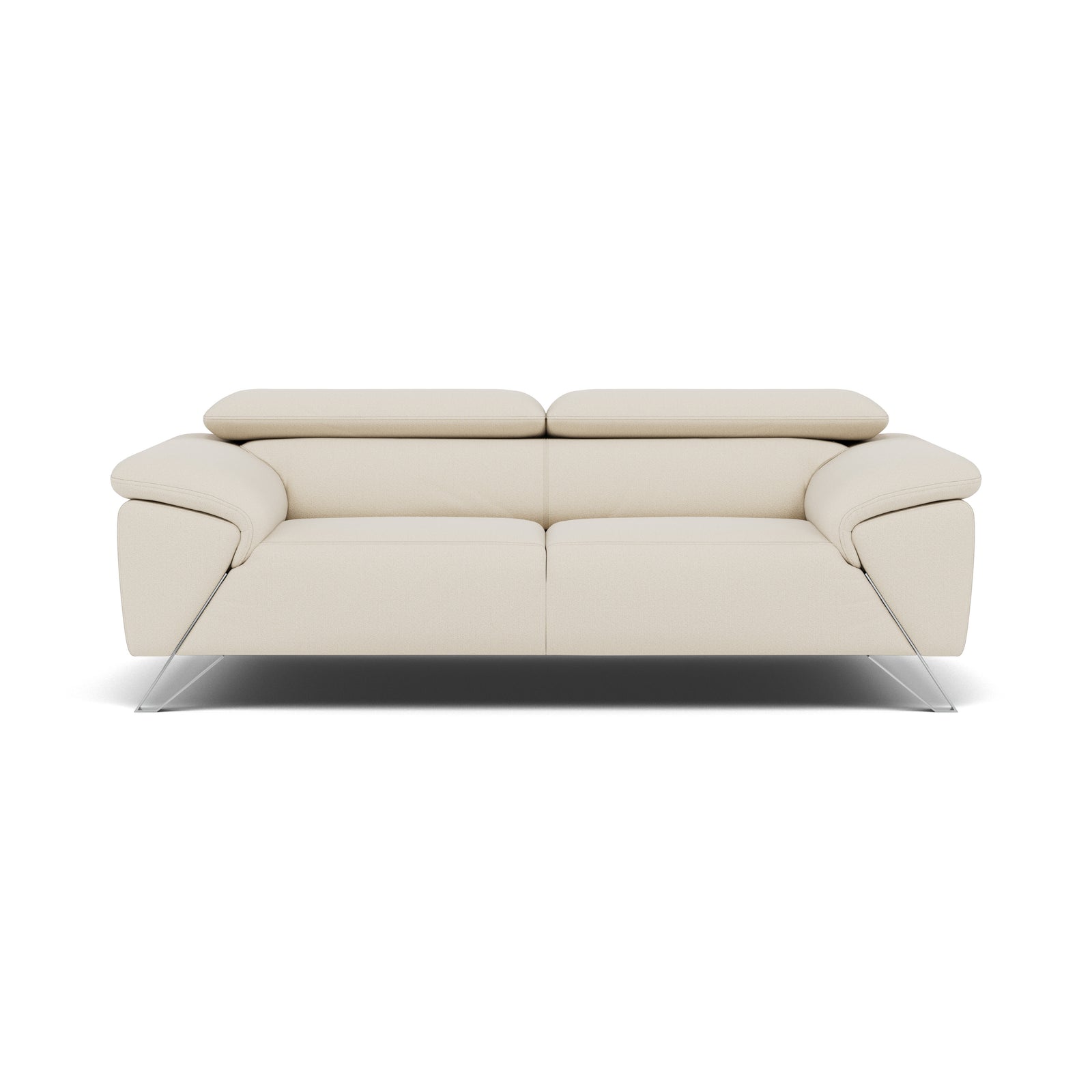Nicoletti Puccini Small 3 Seater Sofa - 2.5 Seater Sofa NA 3 Seater Sofas Sterling Home 11 Coupe' FR 408 Beige