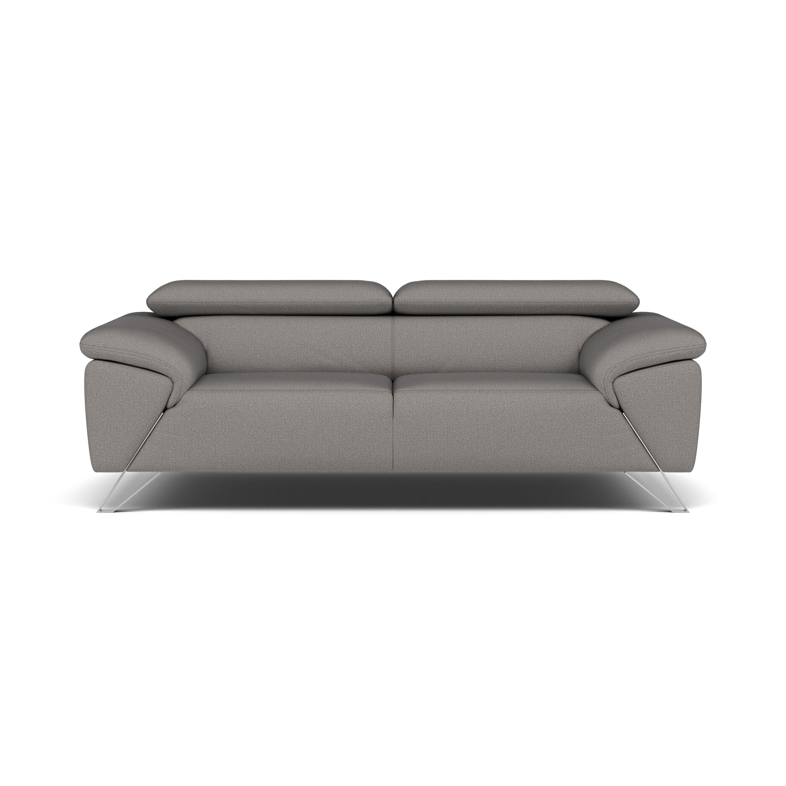 Nicoletti Puccini Small 3 Seater Sofa - 2.5 Seater Sofa NA 3 Seater Sofas Sterling Home 15 Coupe' FR 609 Grigio Topo