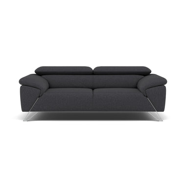 Nicoletti Puccini Small 3 Seater Sofa - 2.5 Seater Sofa NA 3 Seater Sofas Sterling Home 17 Coupe' FR 610 Anthracite