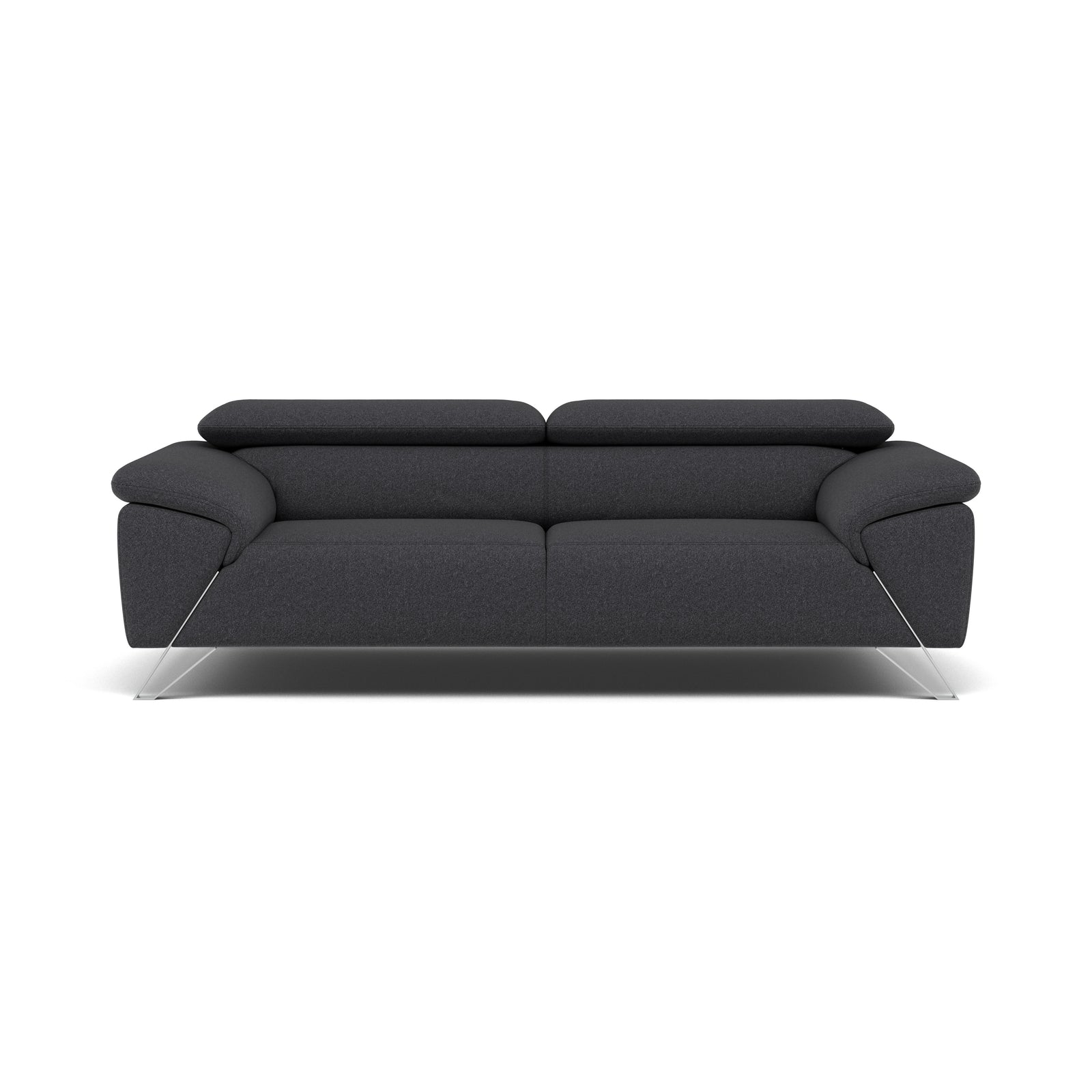 Nicoletti Puccini 3 Seater Sofa - 3 Seater Sofa NA 3 Seater Sofas Sterling Home 17 Coupe' FR 610 Anthracite