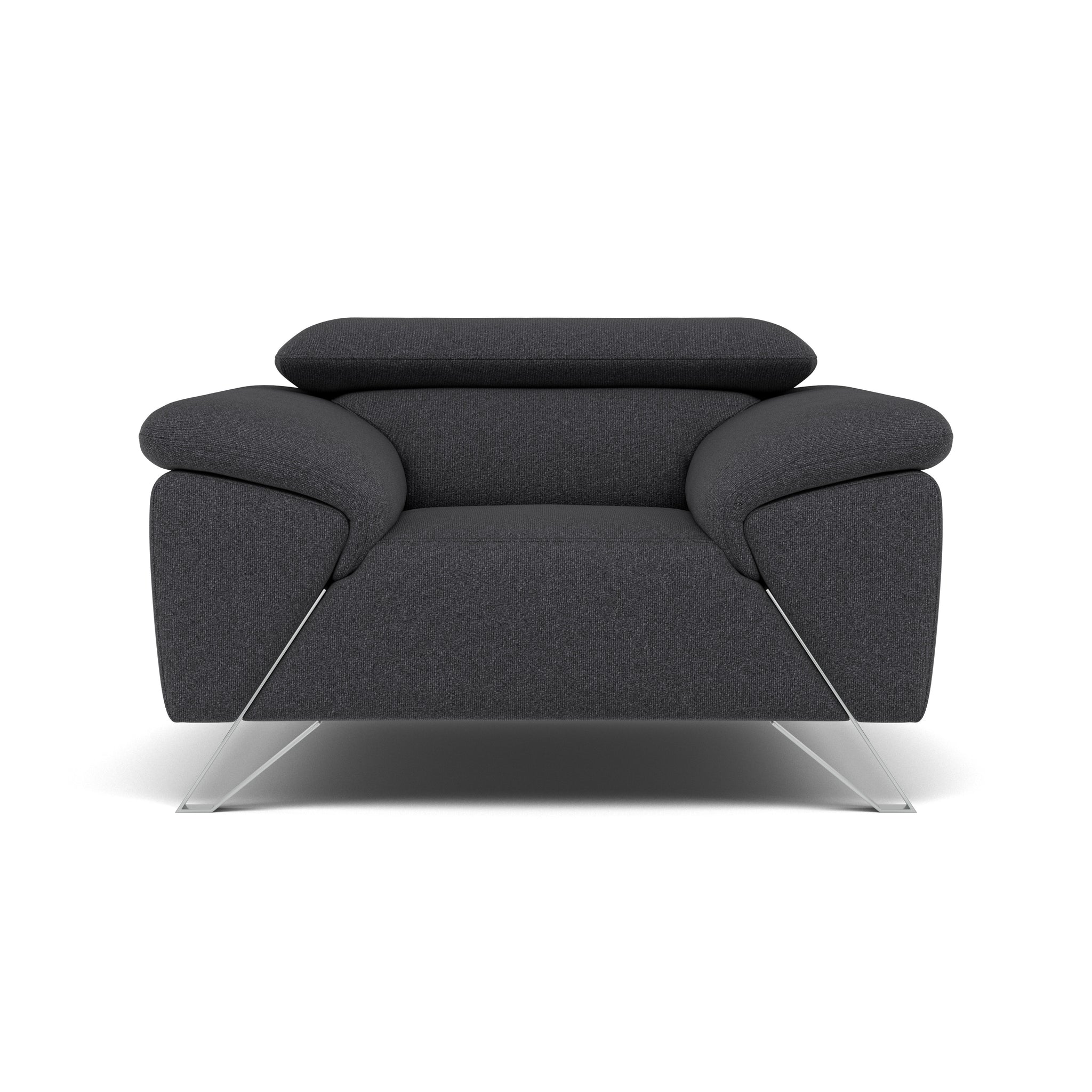Nicoletti Puccini Armchair - Armchair NA Sterling Home 17 Coupe' FR 610 Anthracite