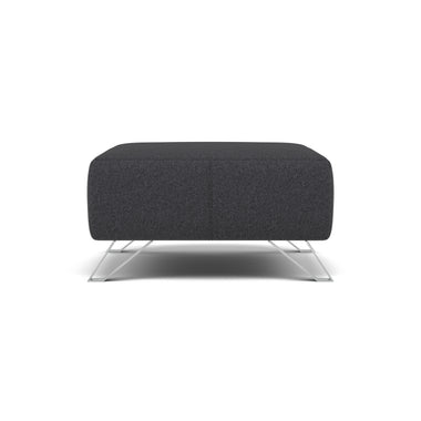 Nicoletti Puccini Footstool - Rectangular Stool NA Sterling Home 9 Coupe' FR 610 Anthracite
