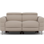 Hoy 2 Seater Sofa - 2 Str Static W/Manual Headrest Fabric Sterling Home 5 CU9101-5-UK Oxford Beige