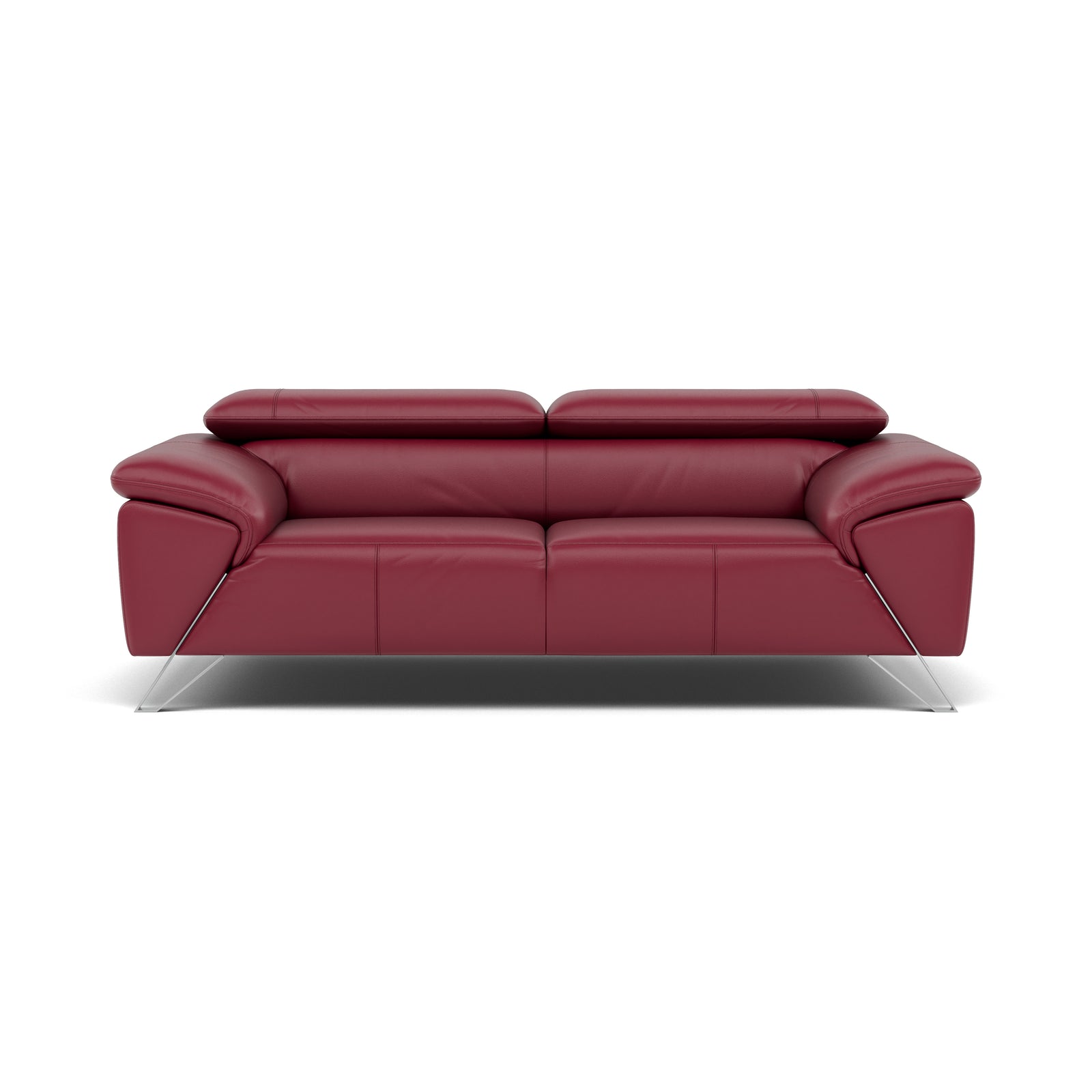 Nicoletti Puccini Small 3 Seater Sofa - 2.5 Seater Sofa CK 3 Seater Sofas Sterling Home 7 Dali Bordeaux 1521
