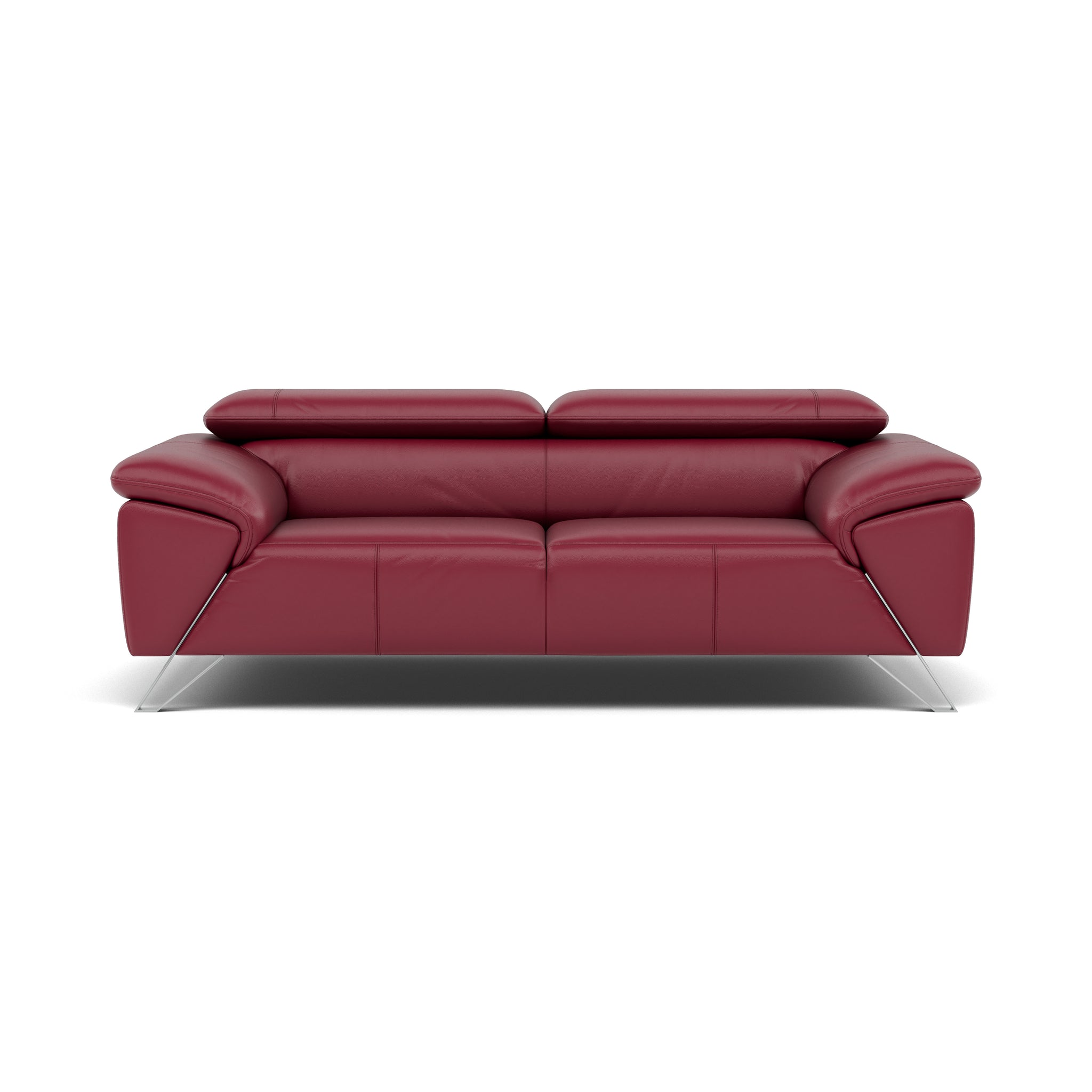 Nicoletti Puccini Small 3 Seater Sofa - 2.5 Seater Sofa CK 3 Seater Sofas Sterling Home 7 Dali Bordeaux 1521