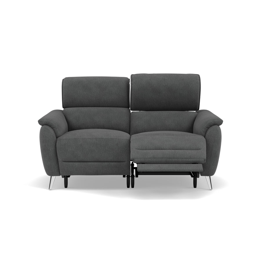 Sol 2 Seater Recliner Sofa - 2 Seater Power Recliner Sofa with Head Tilt F8