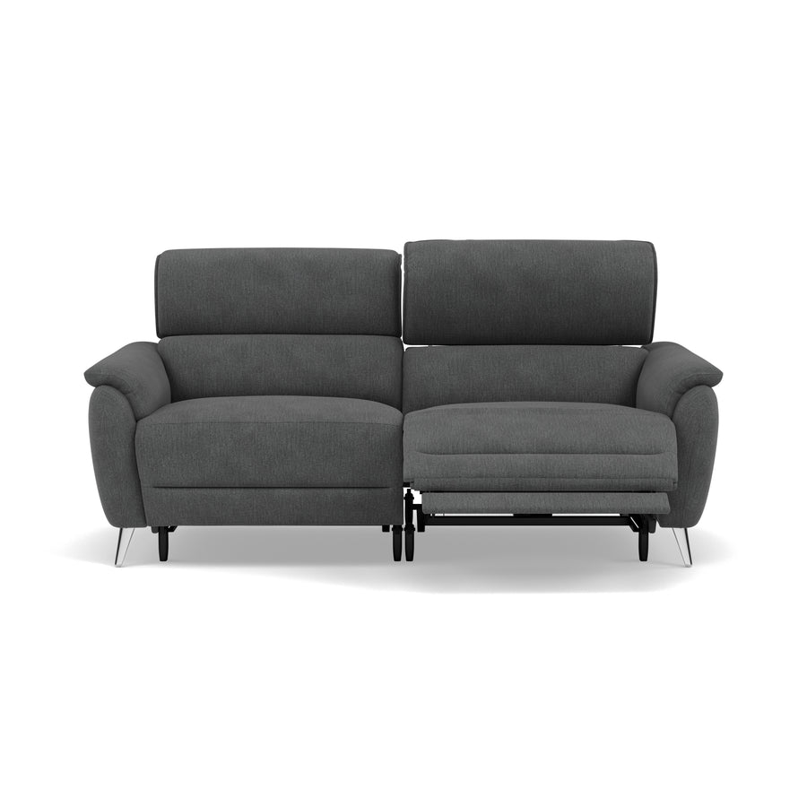 Sol 3 Seater Recliner Sofa - 3 Seater Power Recliner Sofa with Head Tilt F8 3 Seater Sofas Sterling Home 2