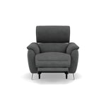 Sol Recliner Armchair - Power Recliner Armchair with Head Tilt F8 Sterling Home 2 Darwin Charcoal 50493