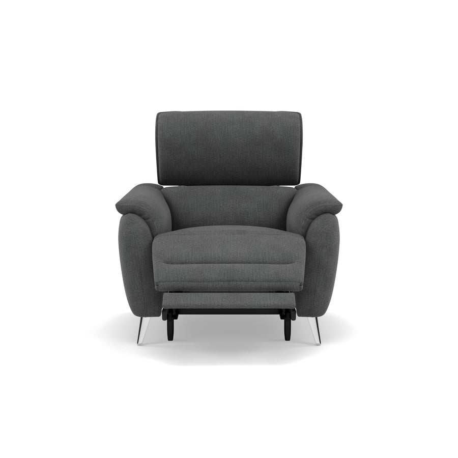 Sol Recliner Armchair - Power Recliner Armchair with Head Tilt F8 Sterling Home 2