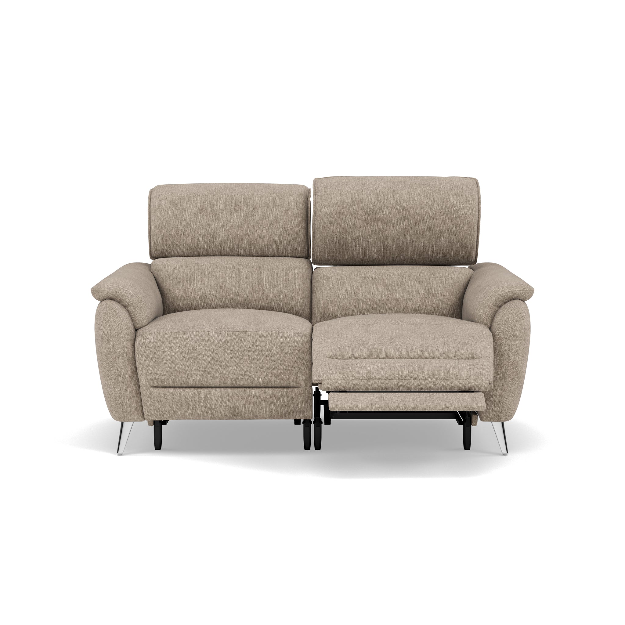 Sol 2 Seater Recliner Sofa - 2 Seater Power Recliner Sofa with Head Tilt F8