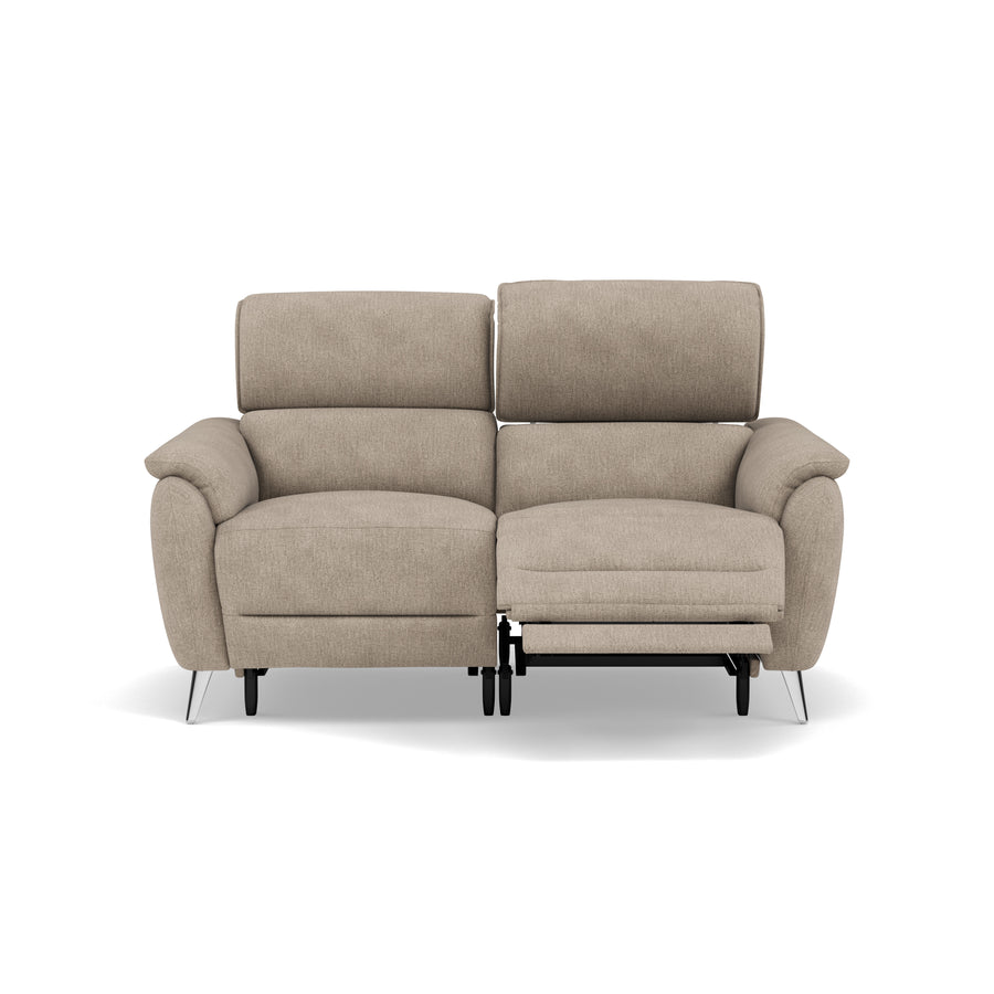 Sol 2 Seater Recliner Sofa - 2 Seater Power Recliner Sofa with Head Tilt F8