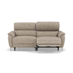 Sol 3 Seater Recliner Sofa - 3 Seater Power Recliner Sofa with Head Tilt F8 3 Seater Sofas Sterling Home 1 Darwin Mink 50366
