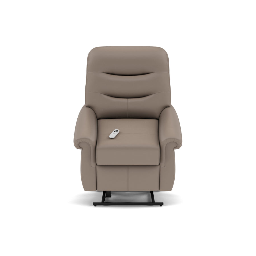 G Plan Holmes Elevate Recliner Armchair - Dual Motor Elevate Standard Recliner Grade H Sterling Home 1 H001 Oxford Mushroom