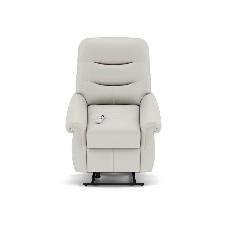 G Plan Holmes Elevate Small Recliner Armchair - Dual Motor Elevate Small Recliner Grade L Sterling Home 1 L840 Cambridge Chalk