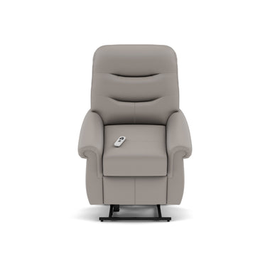 G Plan Holmes Elevate Small Recliner Armchair - Dual Motor Elevate Small Recliner Grade L Sterling Home 3 L842 Cambridge Grey