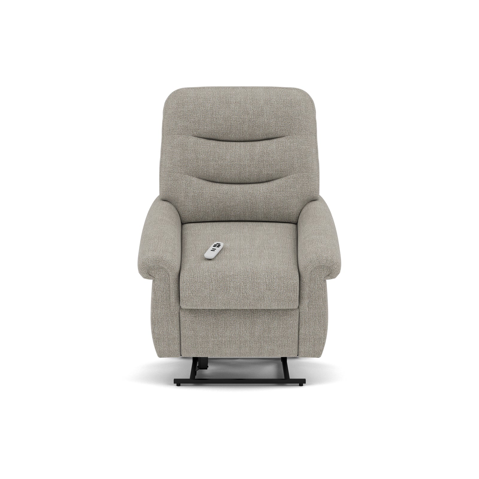 G Plan Holmes Elevate Recliner Armchair - Dual Motor Elevate Standard Recliner Grade W Armchairs Sterling Home 1 W001 Loom Smoke