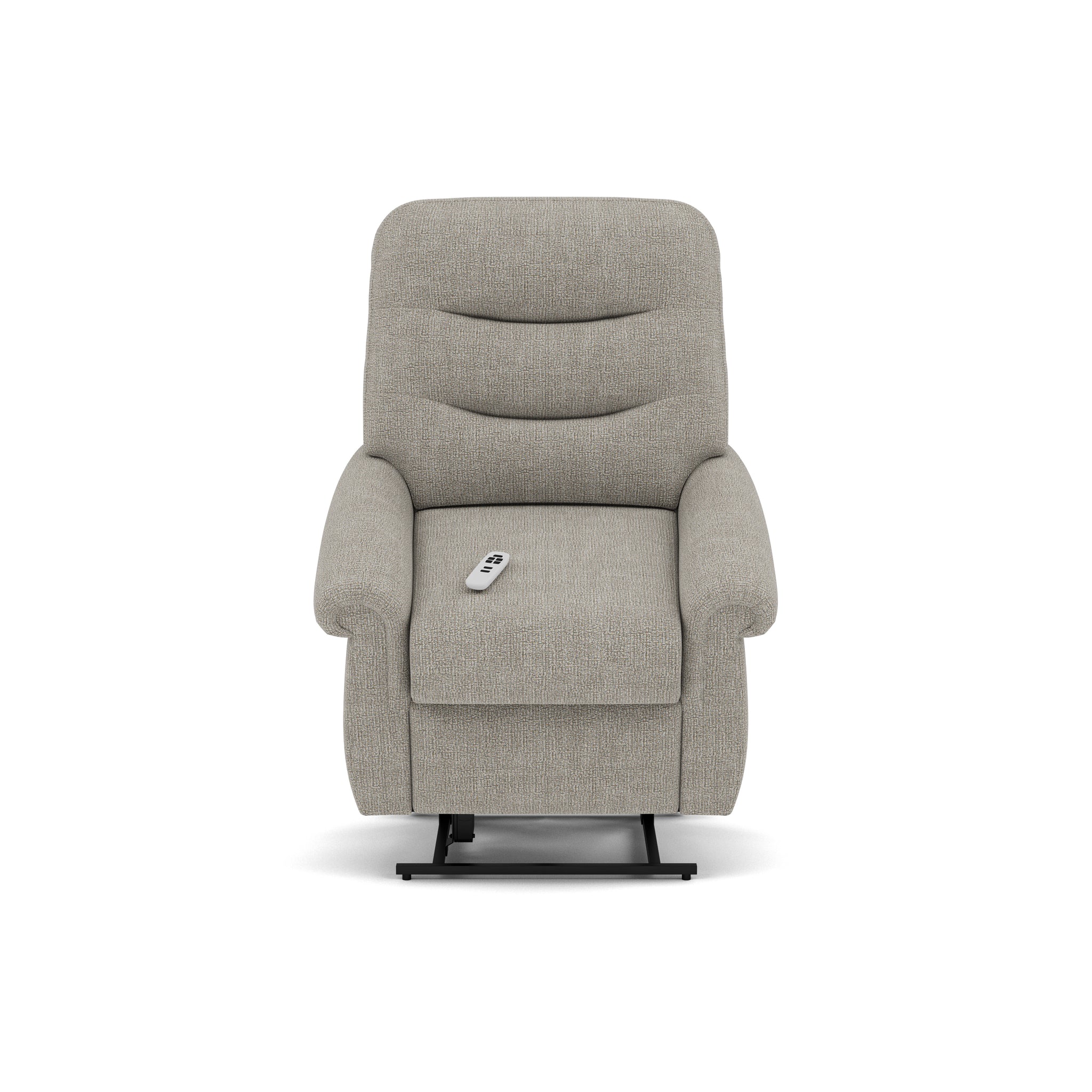 G Plan Holmes Elevate Recliner Armchair - Dual Motor Elevate Standard Recliner Grade W Armchairs Sterling Home 1 W001 Loom Smoke