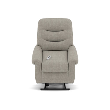 G Plan Holmes Elevate Small Recliner Armchair - Dual Motor Elevate Small Recliner Grade W Armchairs Sterling Home 1 W001 Loom Smoke