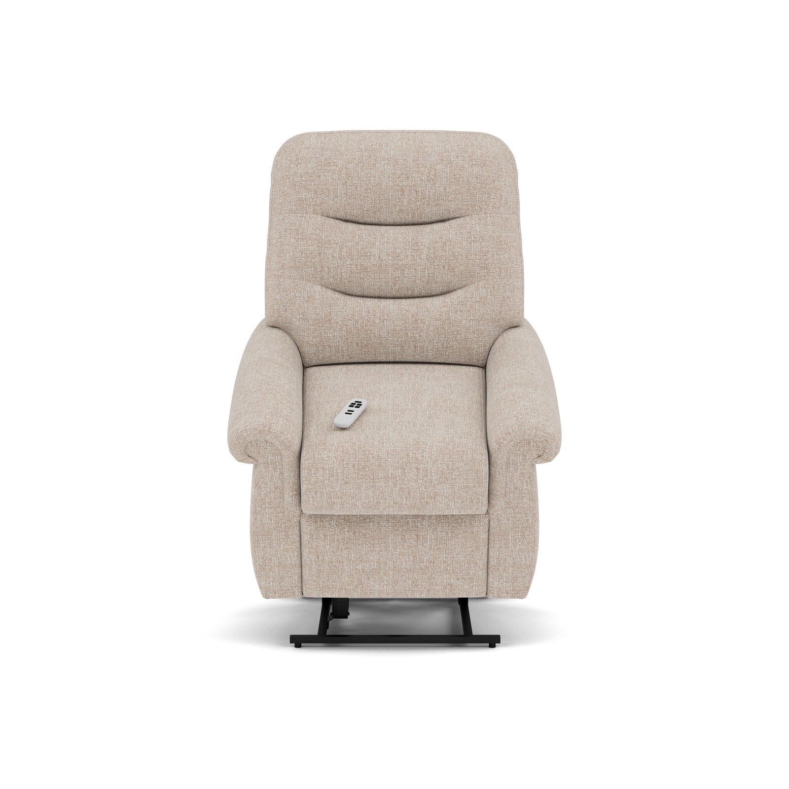 G Plan Holmes Elevate Small Recliner Armchair - Dual Motor Elevate Small Recliner Grade W Armchairs Sterling Home 3 W002 Loom Shale