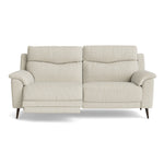 Revel Small 3 Seater Recliner Sofa - 2.5 Seater Sofa with 2 Power Recliners (Compact) Fabric - Power Recliner with USB 3 Seater Sofas Sterling Home 1 FAB-LKV - 02 BEIGE
