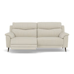 Revel 3 Seater Recliner Sofa - 2.5 Seater Sofa with 2 Power Recliners Fabric - Power Recliner with USB 3 Seater Sofas Sterling Home 1 FAB-LKV - 02 BEIGE