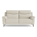 Revel Small 3 Seater Sofa - 2.5 Seater Sofa Compact Fabric Sterling Home 1 FAB-LKV - 02 BEIGE