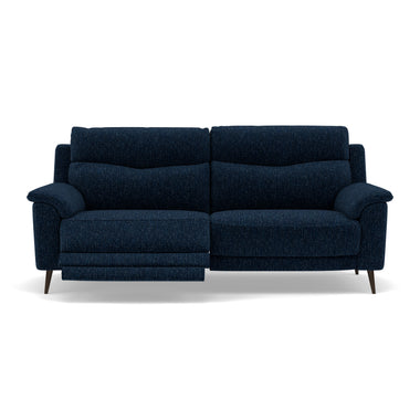 Revel 3 Seater Recliner Sofa - 2.5 Seater Sofa with 2 Power Recliners Fabric - Power Recliner with USB 3 Seater Sofas Sterling Home 5 FAB-LKV - 13 NAVY