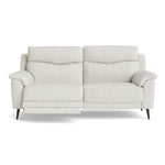 Revel Small 3 Seater Recliner Sofa - 2.5 Seater Sofa with 2 Power Recliners (Compact) Fabric - Power Recliner with USB 3 Seater Sofas Sterling Home 3 FAB-LKV - 18 FROST
