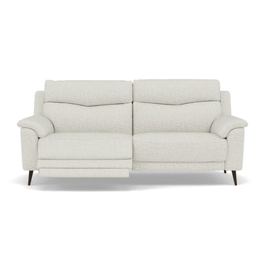Revel 3 Seater Recliner Sofa - 2.5 Seater Sofa with 2 Power Recliners Fabric - Power Recliner with USB 3 Seater Sofas Sterling Home 3 FAB-LKV - 18 FROST