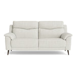 Revel Small 3 Seater Sofa - 2.5 Seater Sofa Compact Fabric Sterling Home 3 FAB-LKV - 18 FROST