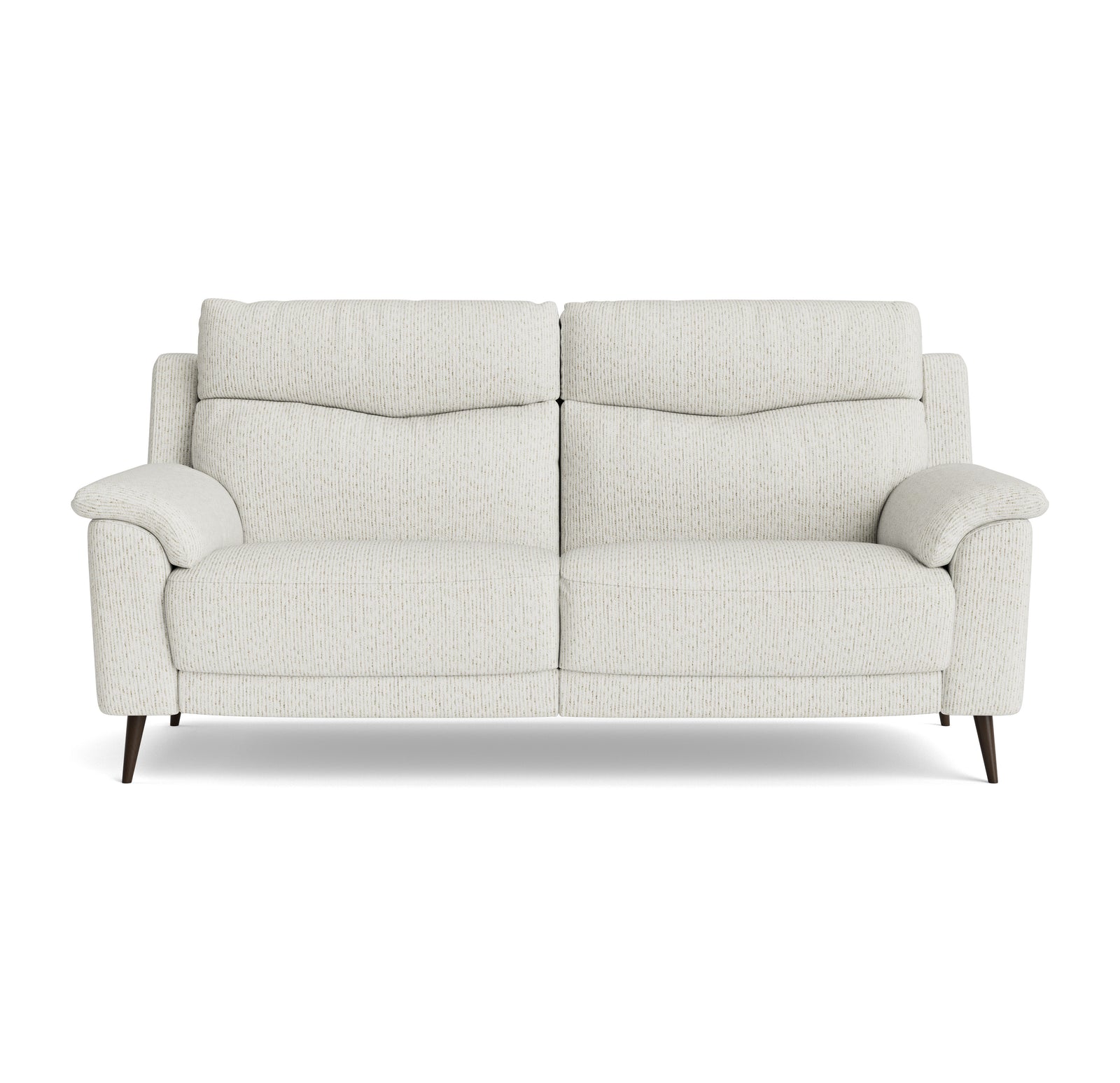 Revel Small 3 Seater Sofa - 2.5 Seater Sofa Compact Fabric Sofas Sterling Home 3 FAB-LKV - 18 FROST