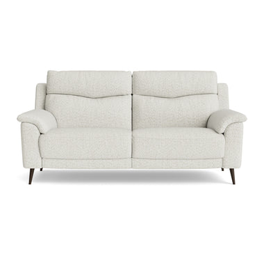 Revel Small 3 Seater Sofa - 2.5 Seater Sofa Compact Fabric Sterling Home 3 FAB-LKV - 18 FROST
