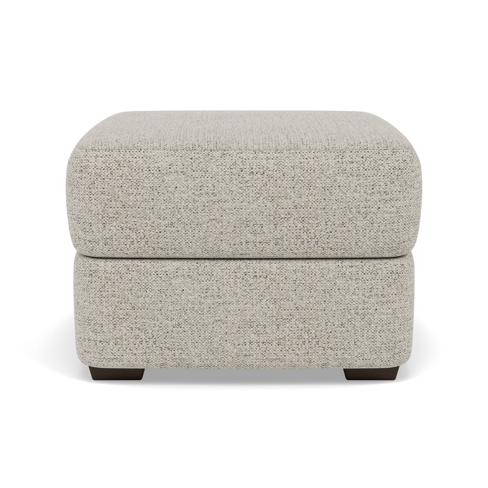 Echo Footstool - Footstool Fabric Footstools Sterling Home 1 FAB-MIL-104 OYSTER
