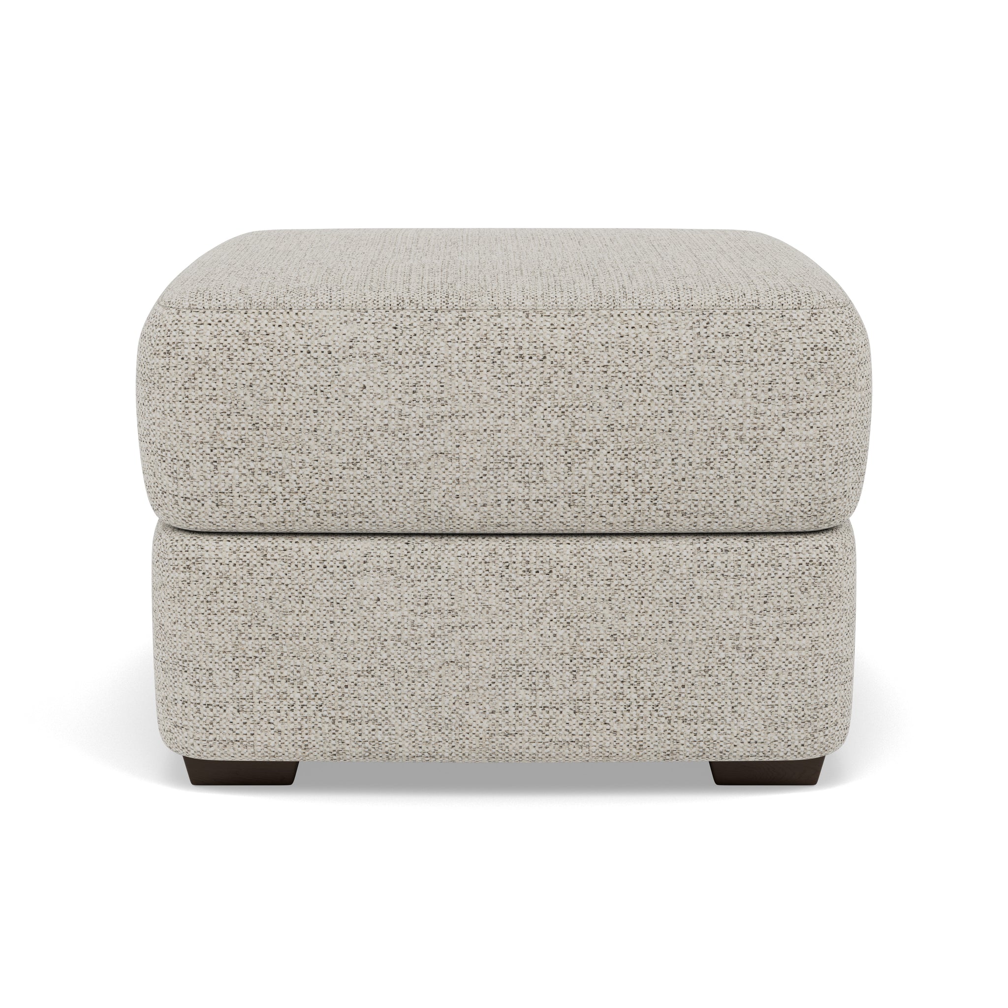 Echo Footstool - Footstool Fabric Footstools Sterling Home 1 FAB-MIL-104 OYSTER