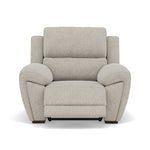 Echo Recliner Armchair - Power Recliner Chair Fabric - Power Recliner with USB Sterling Home 1 FAB-MIL-104 OYSTER