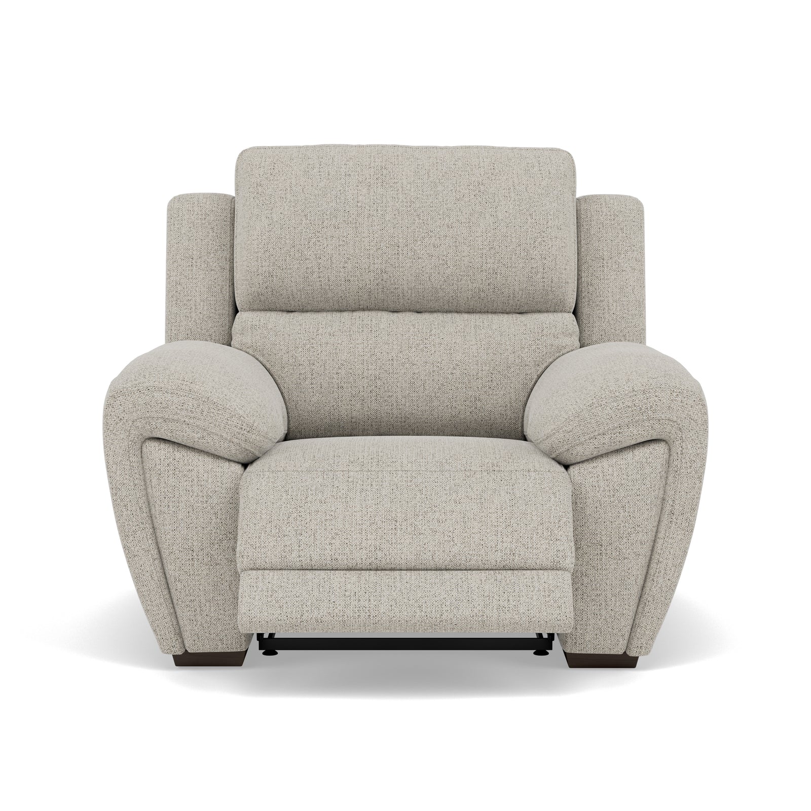 Echo Recliner Armchair - Power Recliner Chair Fabric - Power Recliner with USB Sterling Home 1 FAB-MIL-104 OYSTER
