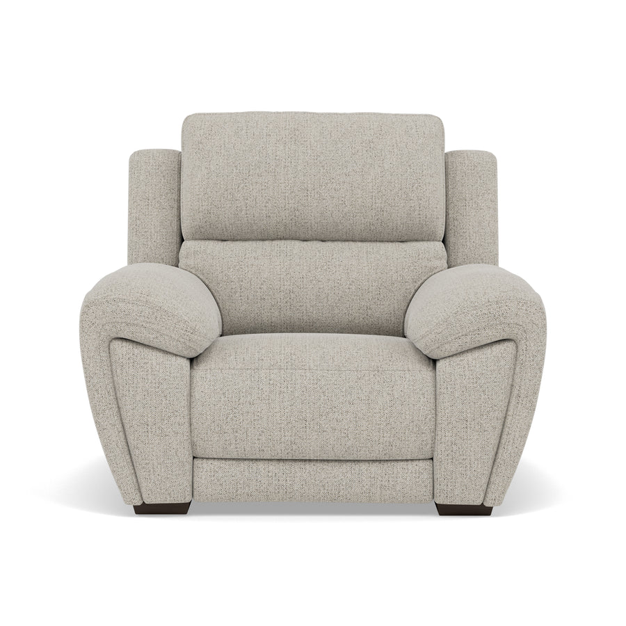 Echo Armchair - Armchair Fabric Sterling Home 1 FAB-MIL-104 OYSTER
