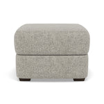Echo Footstool - Footstool Fabric Footstools Sterling Home 3 FAB-MIL-105 IRON