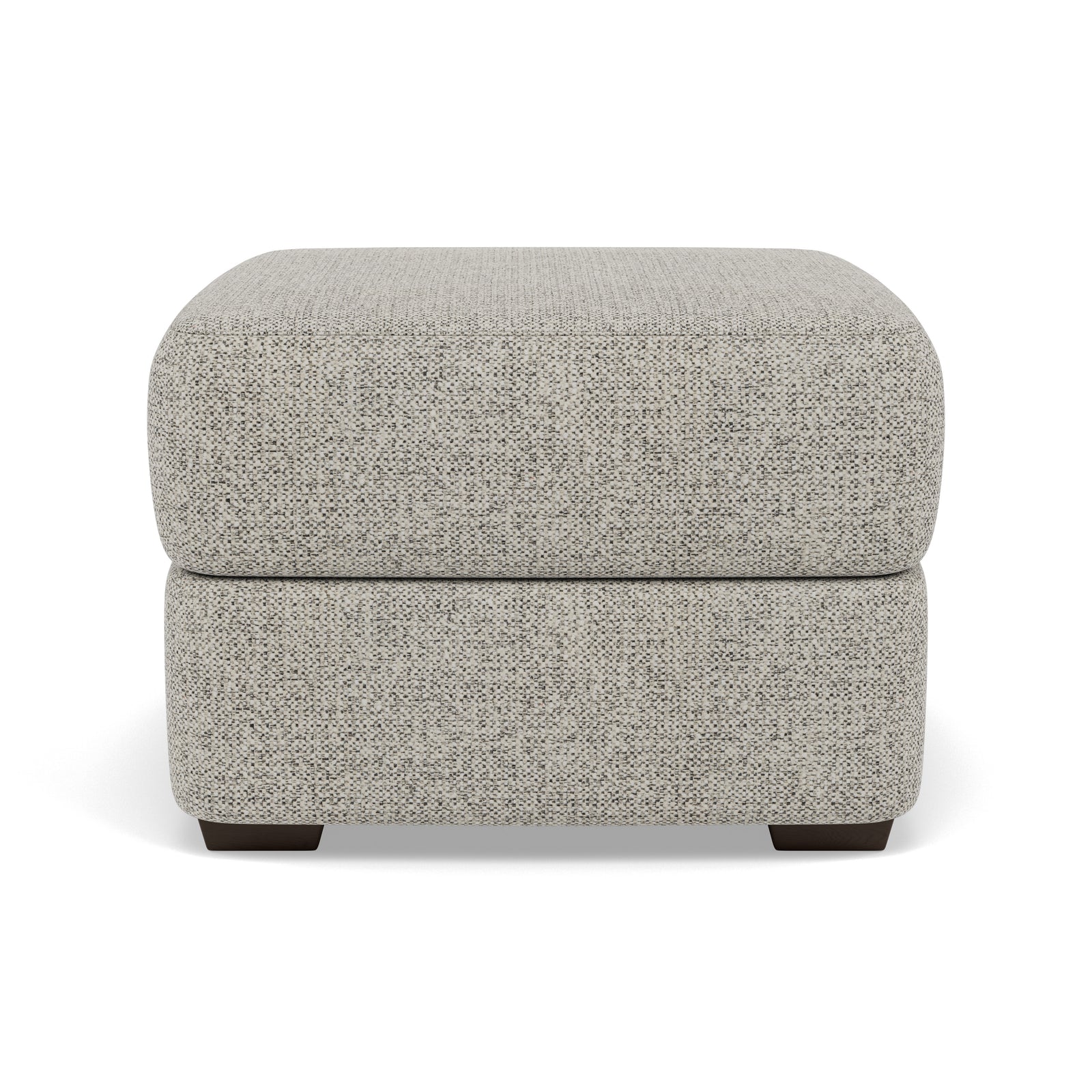 Echo Footstool - Footstool Fabric Footstools Sterling Home 3 FAB-MIL-105 IRON