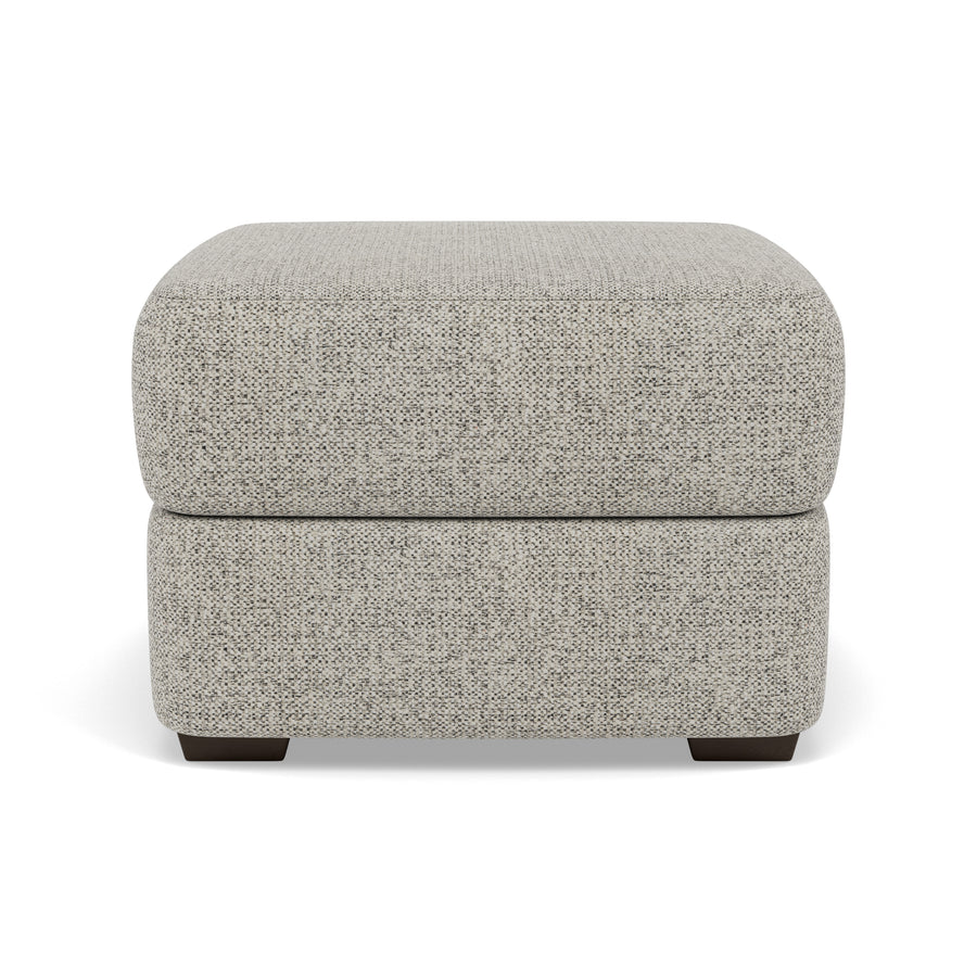 Echo Footstool - Footstool Fabric Footstools Sterling Home 2 FAB-MIL-105 IRON