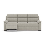Eldon 3 Seater Power Recliner - 2.5 Seater Sofa 2 Power Recliners Fabric - Power Recliner Power Footrest Headrest & USB 3 Seater Sofas Sterling Home 3 FAB-MIL-105 IRON